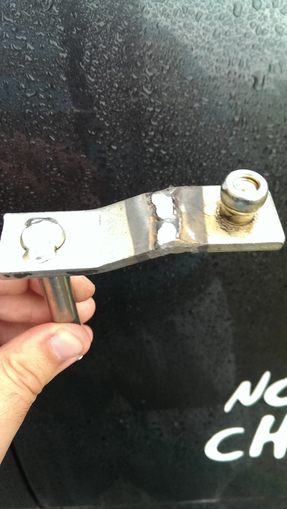 доработка трапеции дворников — Dacia Logan (1G), 1,4 л., 2006 года ...