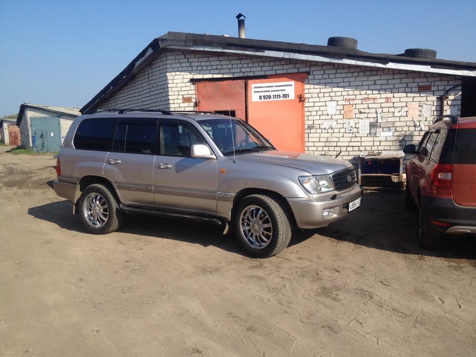 колеса r20 — Toyota Land Cruiser 100, 4,7 л, 1999 года | колёсные диски ...