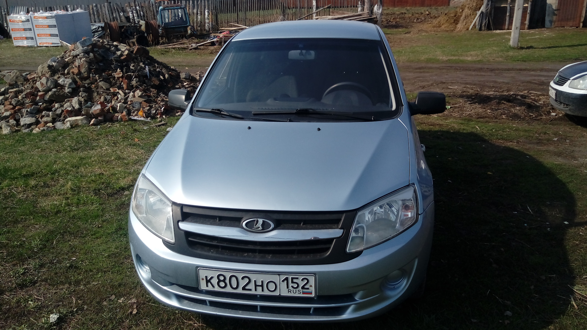 Lada Гранта 1.6 бензиновый 2012 | Холодный лёд на DRIVE2