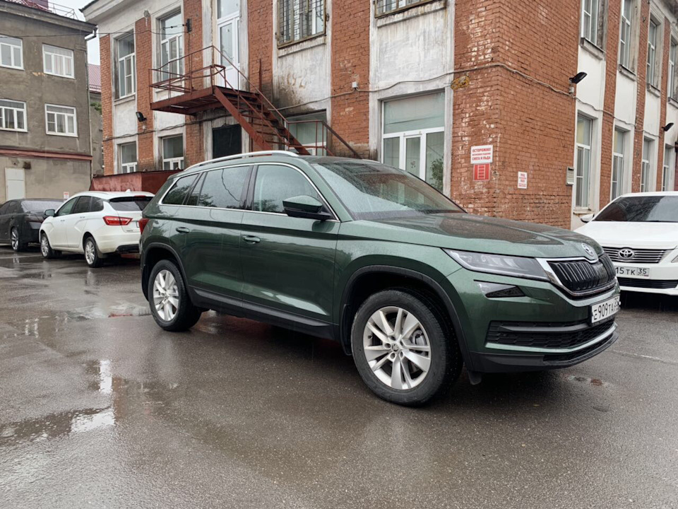 Skoda Kodiaq Р·РµР»РµРЅС‹Р№