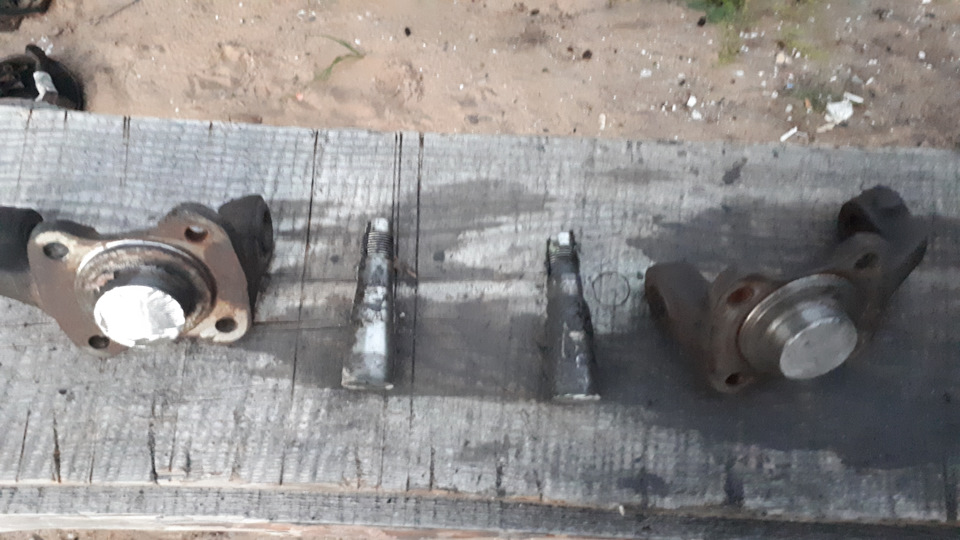 Переделка передних ступиц и тормозов — Lada 210740, 1,6 л, 2007 года ...