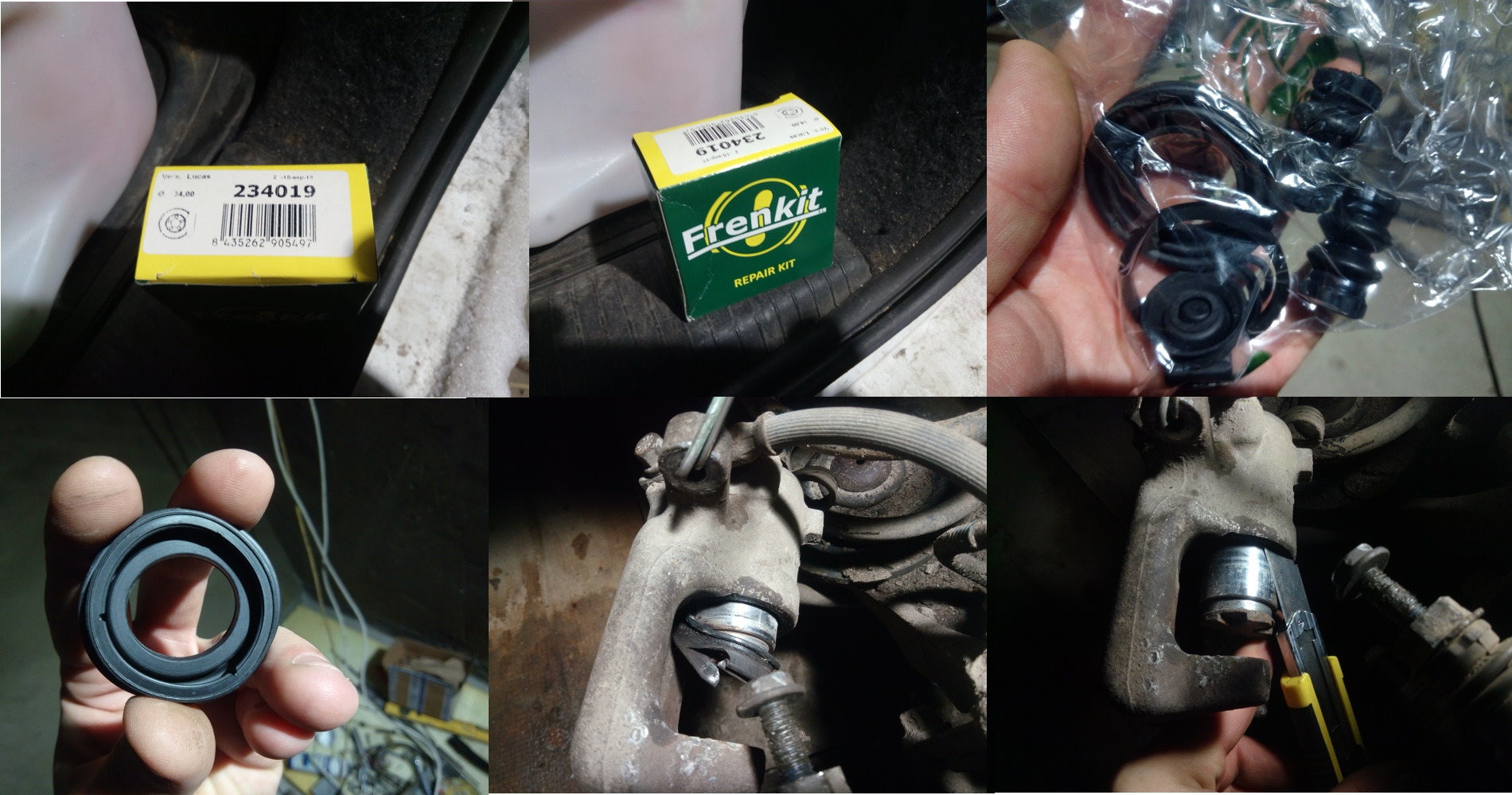 Замена задних тормозных накладок LUCAS|TRW и манжеты цилиндра — Opel ...