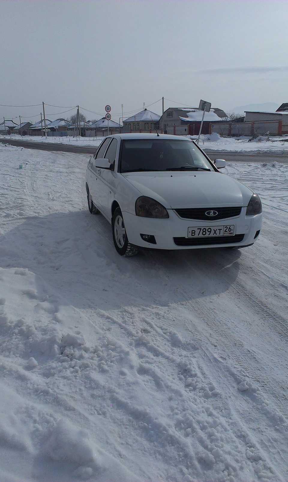 Обещанное фото на кик торусах — Lada Приора хэтчбек, 1,6 л, 2012 года ...