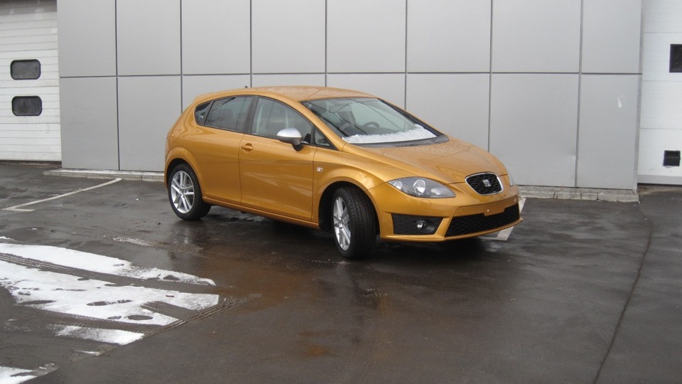 SEAT Leon FR самый северный в мире Ле