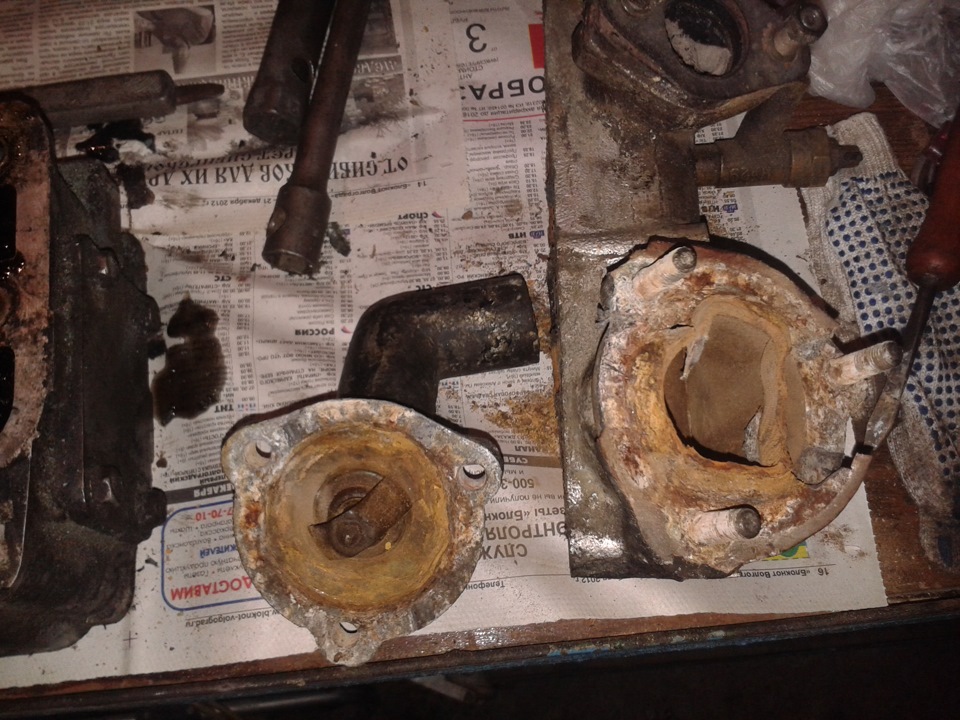 Ремонт двигателя (деффектовка головы) — Москвич 407, 1961 года | своими ...