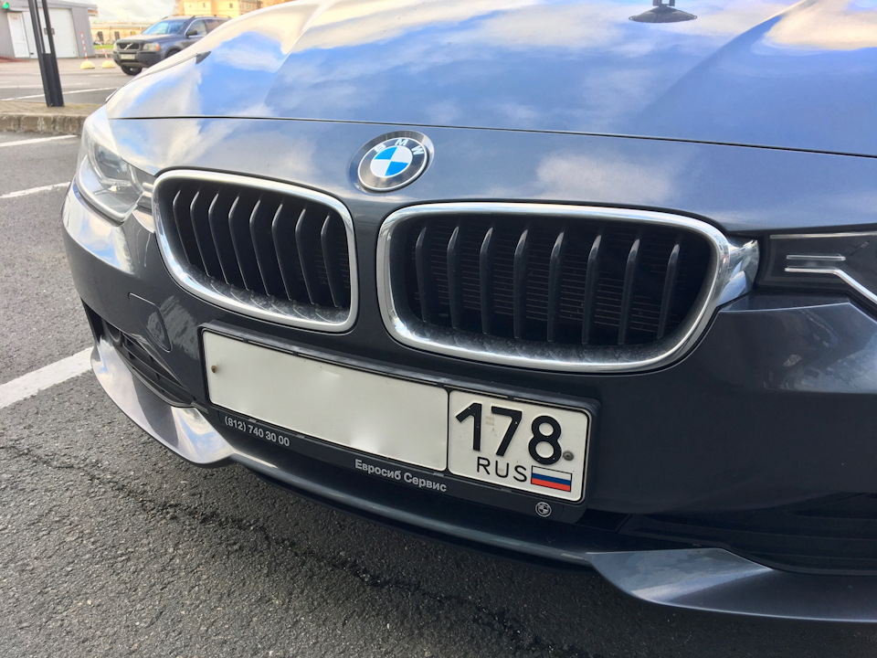 замена ноздрей bmw f30