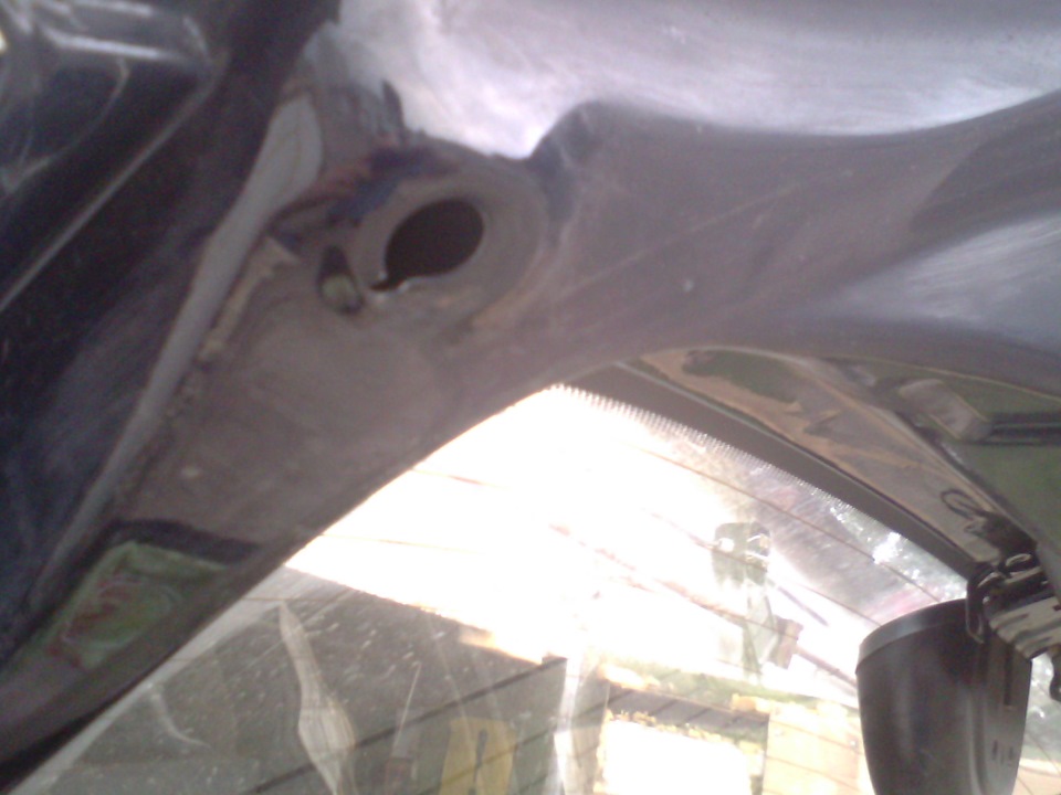 Задний омыватель. Часть 1. — Daewoo Matiz (M100/M150), 0,8 л, 2008 года ...
