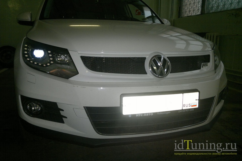 Решетка радиатора ABT для VW Tiguan (facelift) — Тюнинг-ателье iDtuning ...