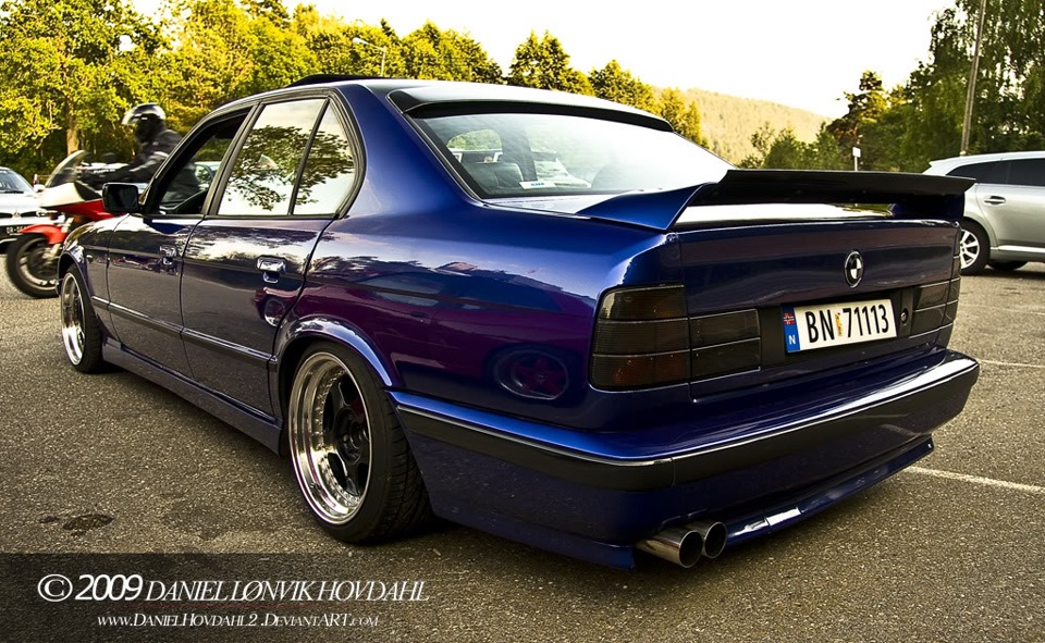Интересный спойлер… — BMW 5 series (E34), 2 л, 1995 года | тюнинг | DRIVE2