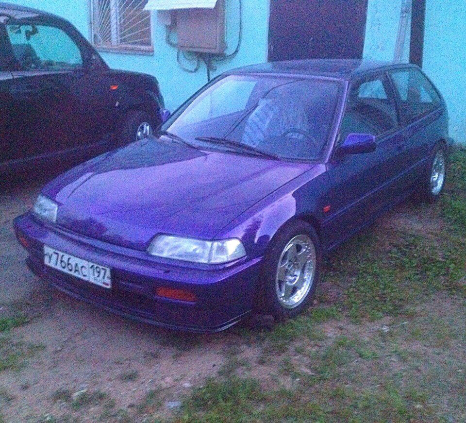 Какой квадратик сейчас) — Honda Civic Hatchback (4G), 2 л, 1991 года ...