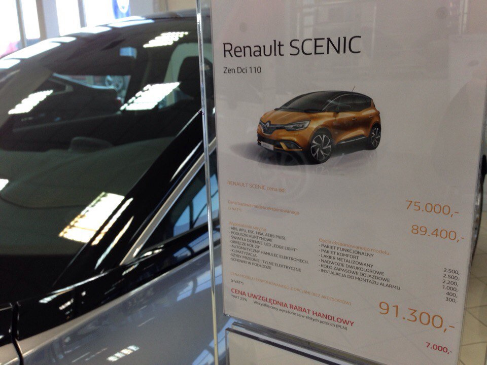 Фото в бортжурнале Renault Grand Scenic III