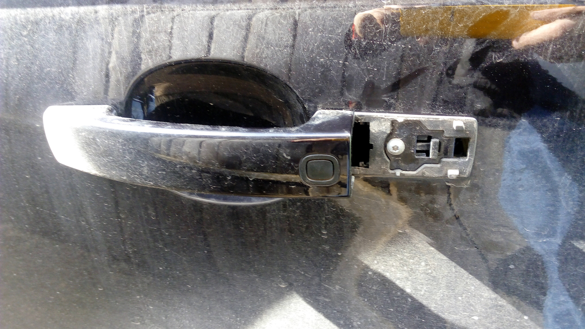Как снять ручку на рендж ровер RRS: Ремонт дверных замков или repairing door locks - Land Rover Range Rover Spo