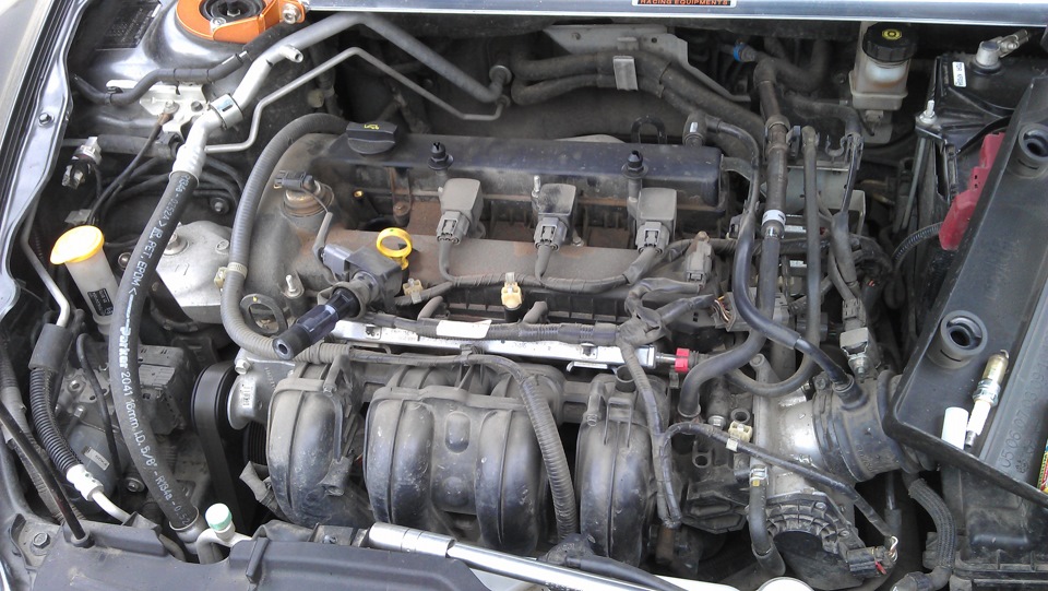 Замена свечей и передних колодок. — Mazda 6 (2G) GH, 2 л, 2012 года ...