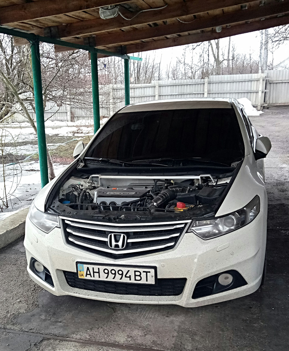 Поездка за капотом и мини-встреча HONDA-BANDA в Мариуполе! — Honda Accord  (8G), 2,4 л, 2012 года | встреча | DRIVE2