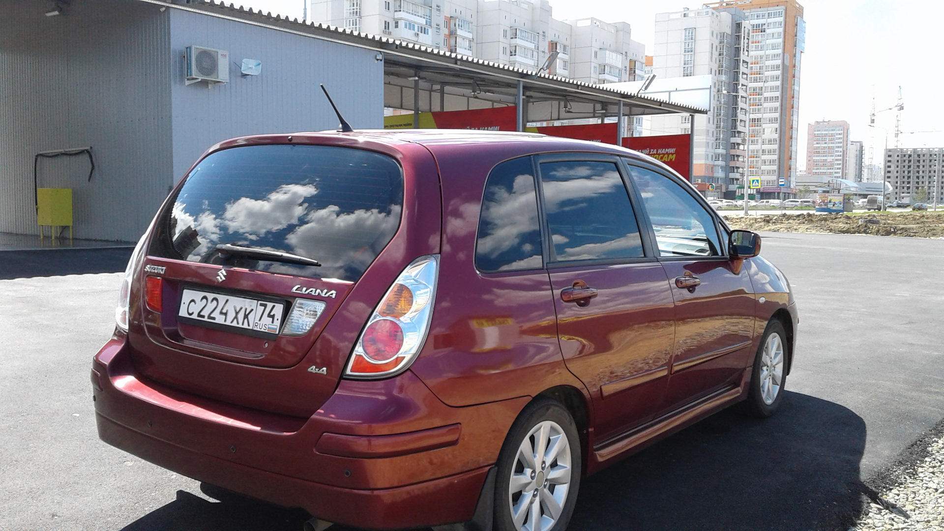 Suzuki Liana 1.6 бензиновый 2006 | Спасибо деду за...пробег на DRIVE2