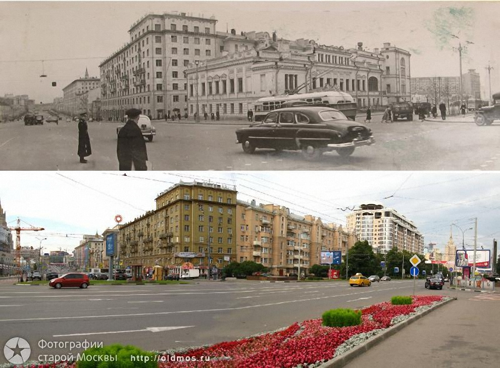 Старая новая москва на одном