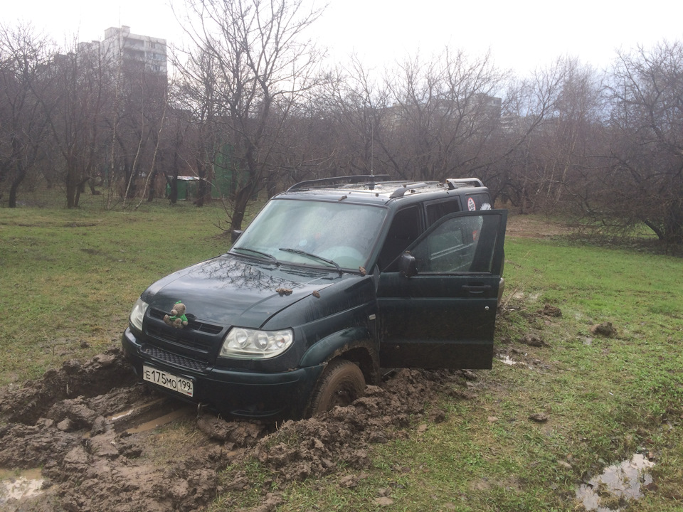 Инструкция о том, как застрять на уазике не выезжая за пределы москвы ...