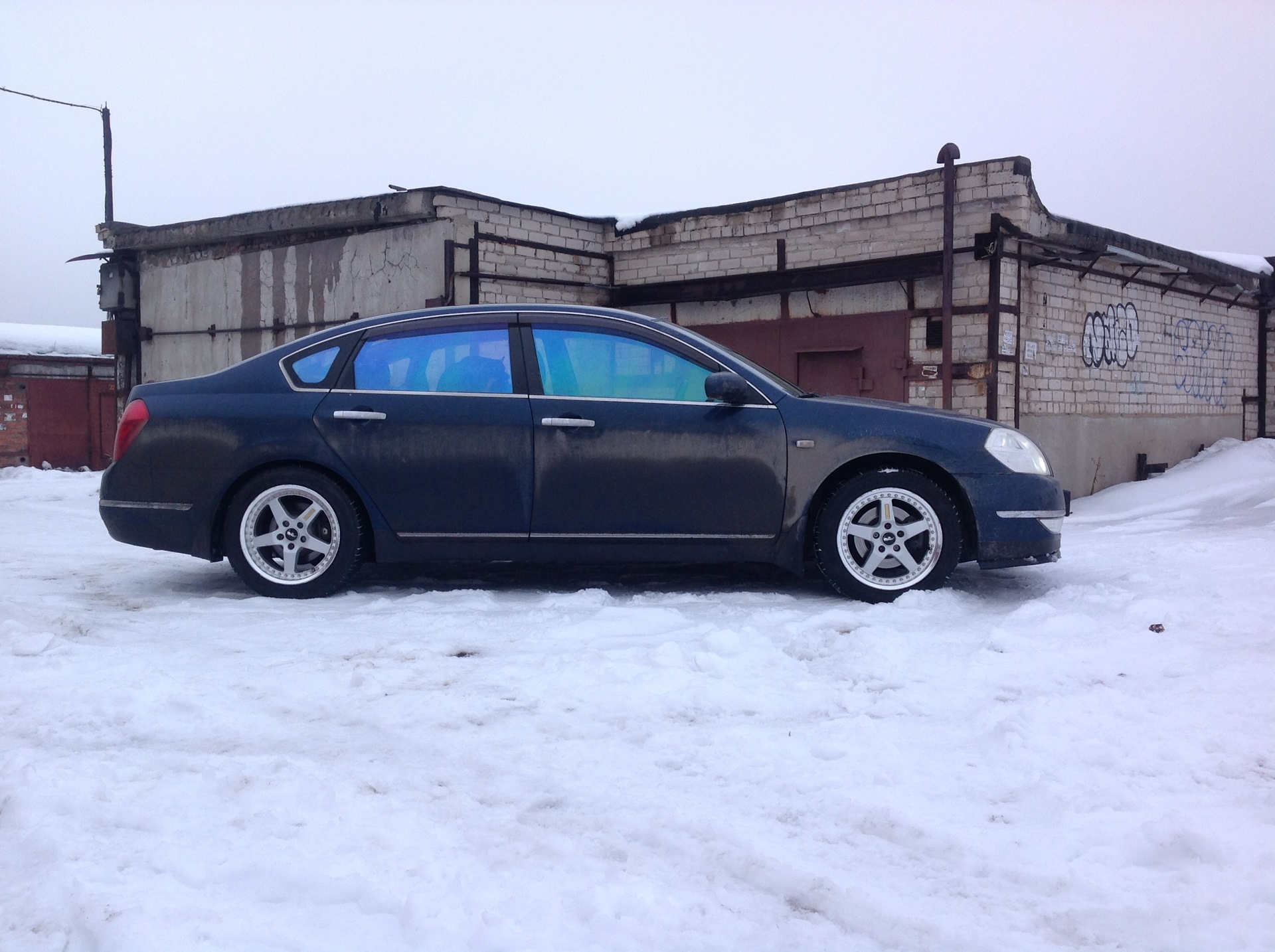 Занижение nissan teana j31