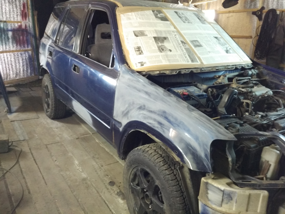 Покраска авто хонда срв