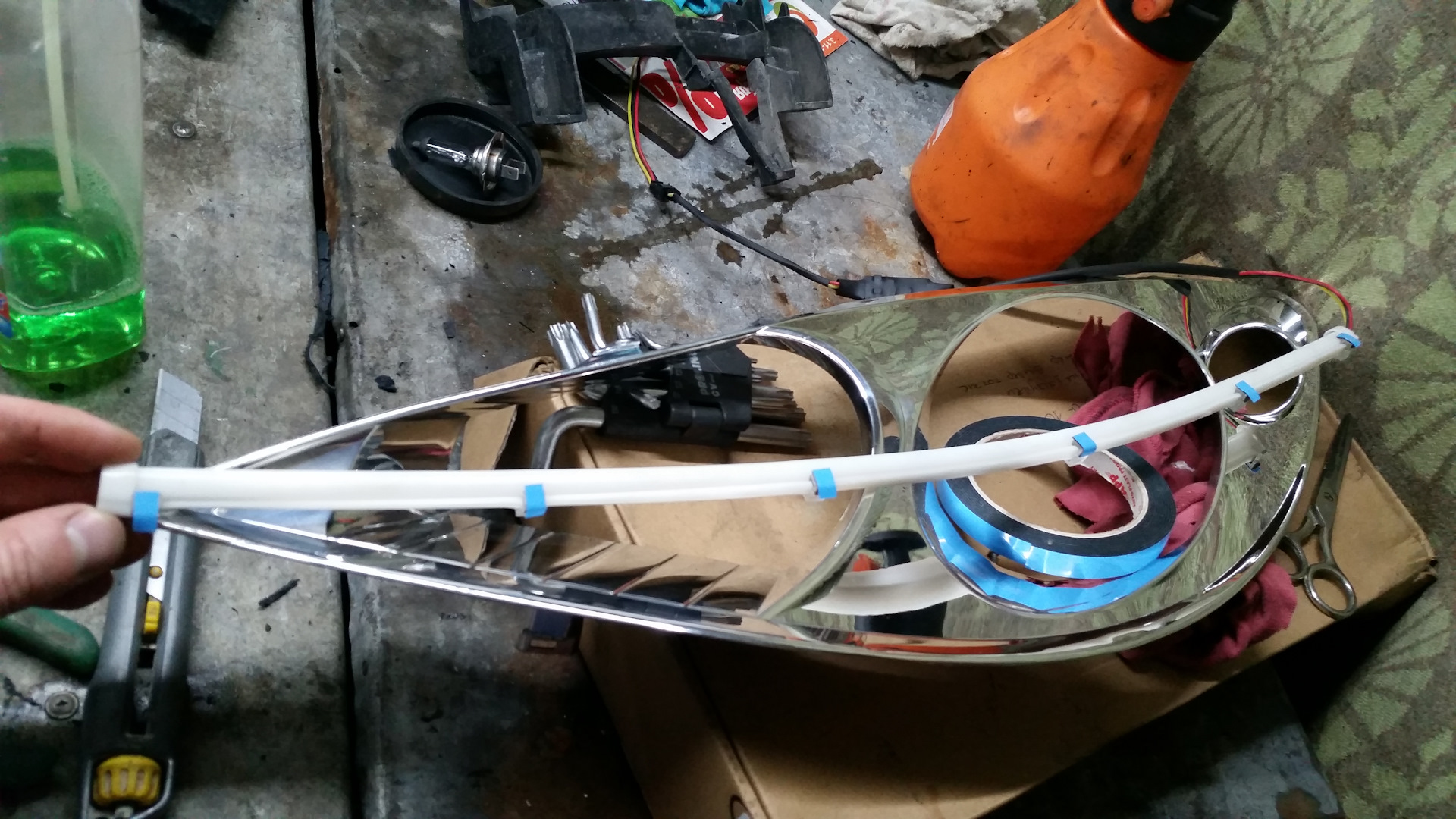 Габариты +Повороты а-ля мерседес . Пежо 307 — DRIVE2