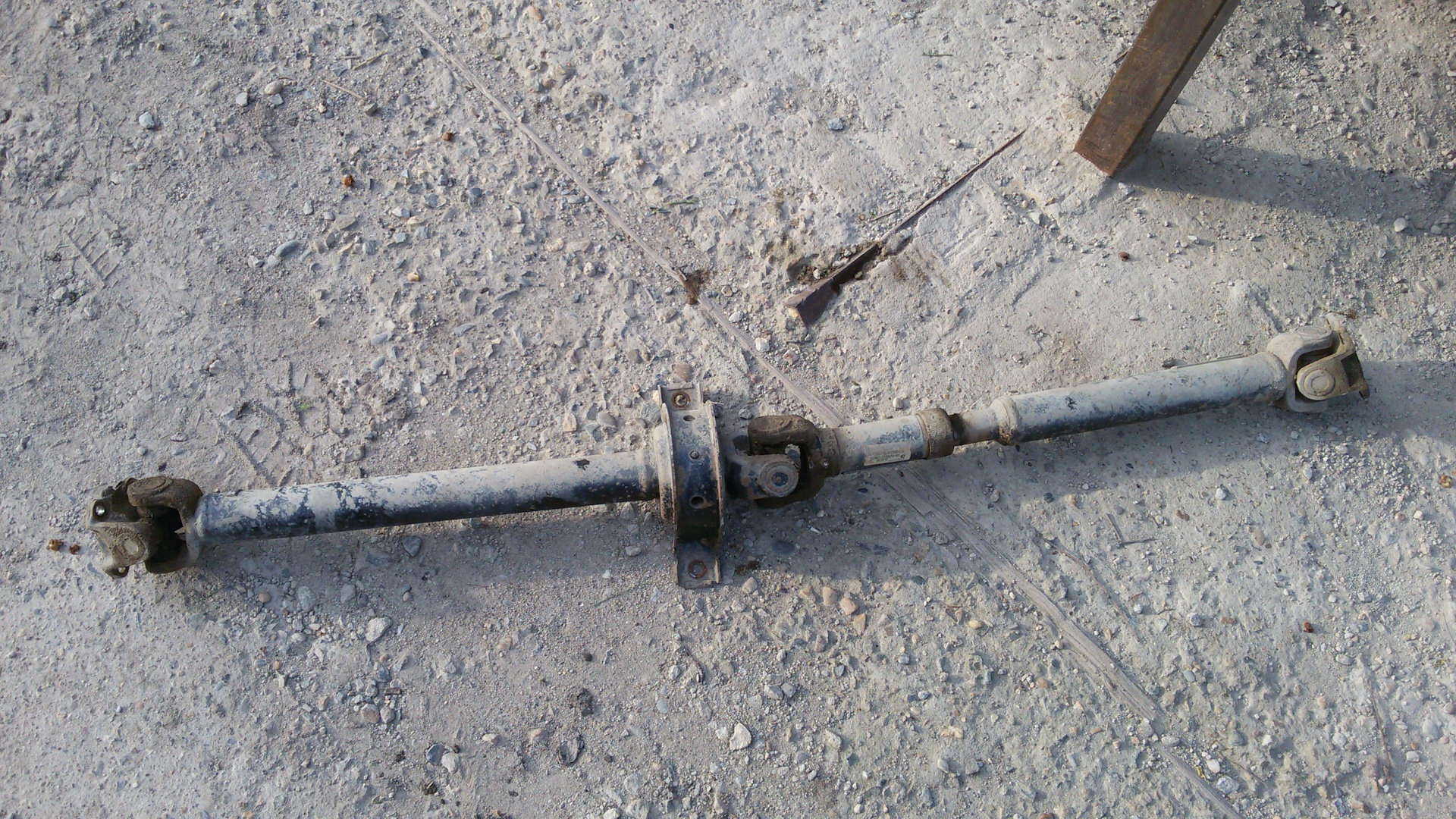 Прямой кардан! Подвесной, давай до свиданья! — УАЗ Patriot, 2,7 л, 2009 ...