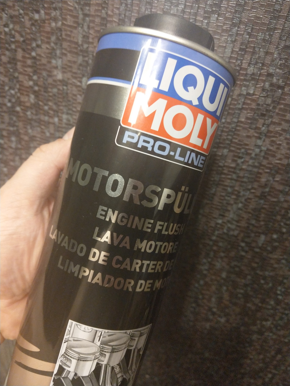 Liqui Moly Pro-line Motorspulung. Ликви моли для раскоксовки двигателя. Liqui Moly Pro-line PTFE-Pulver-Spray. Фото CVT Moly PROFIX.