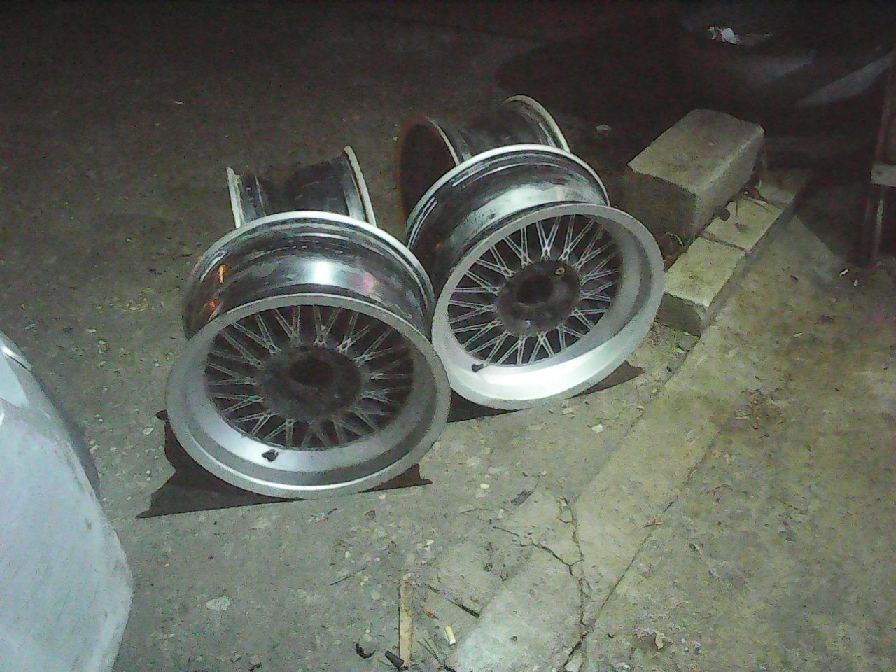 Диски Remotec 16х8 восстановление часть 1 — Volkswagen Golf Mk2, 1,3 л ...