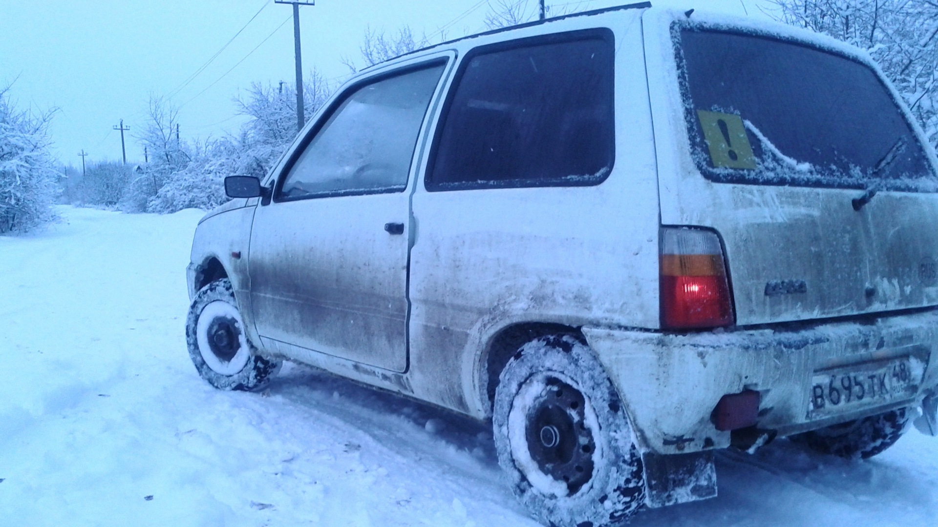 Lada 1111 Ока 0.6 бензиновый 1991 | Белые Бампера на DRIVE2