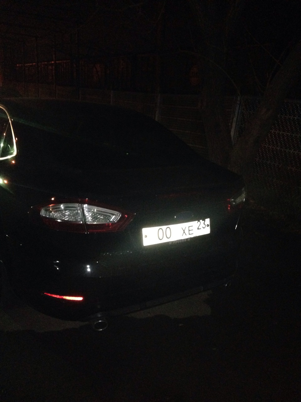 Пленка для номеров… — Ford Mondeo IV, 2 л, 2012 года | своими руками ...
