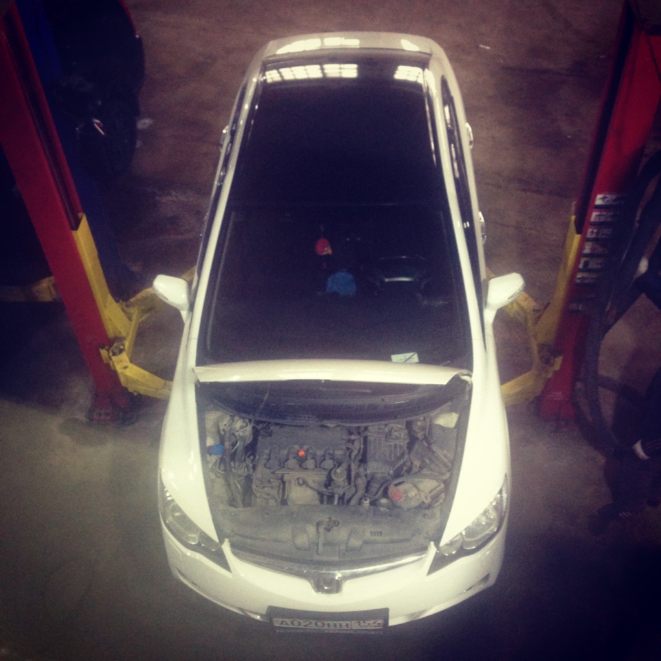 В Новый Год на здоровом коне! =) — Honda Civic 4D (8G), 1,8 л, 2008 ...