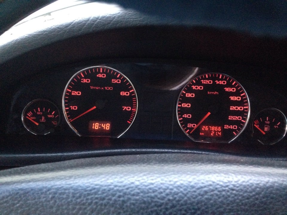 Попытка сделать хромированные кольца — Audi A6 (C4), 2 л, 1994 года ...