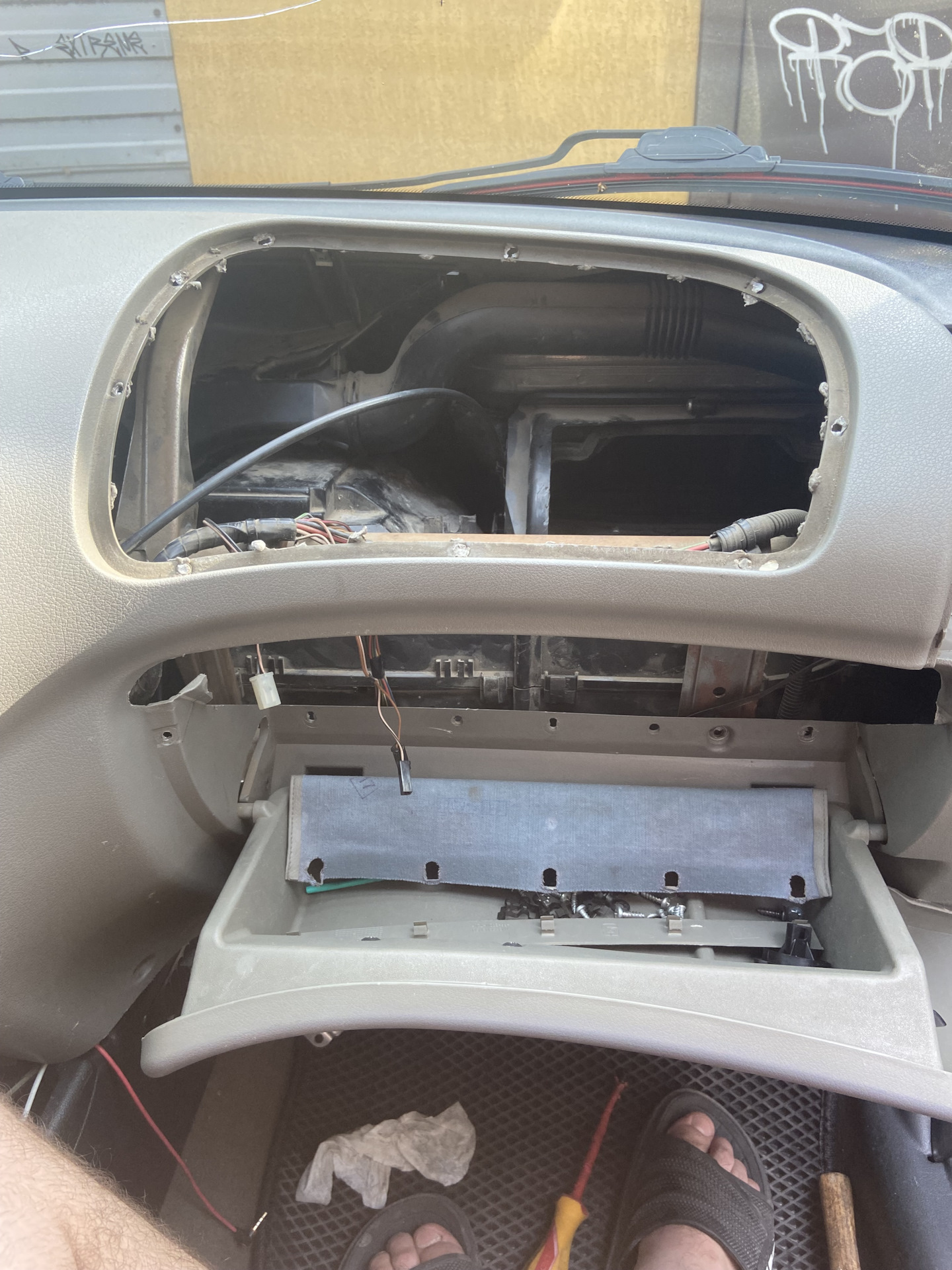 Замена блока переключения печки — Lada Калина хэтчбек, 1,6 л, 2011 года ...