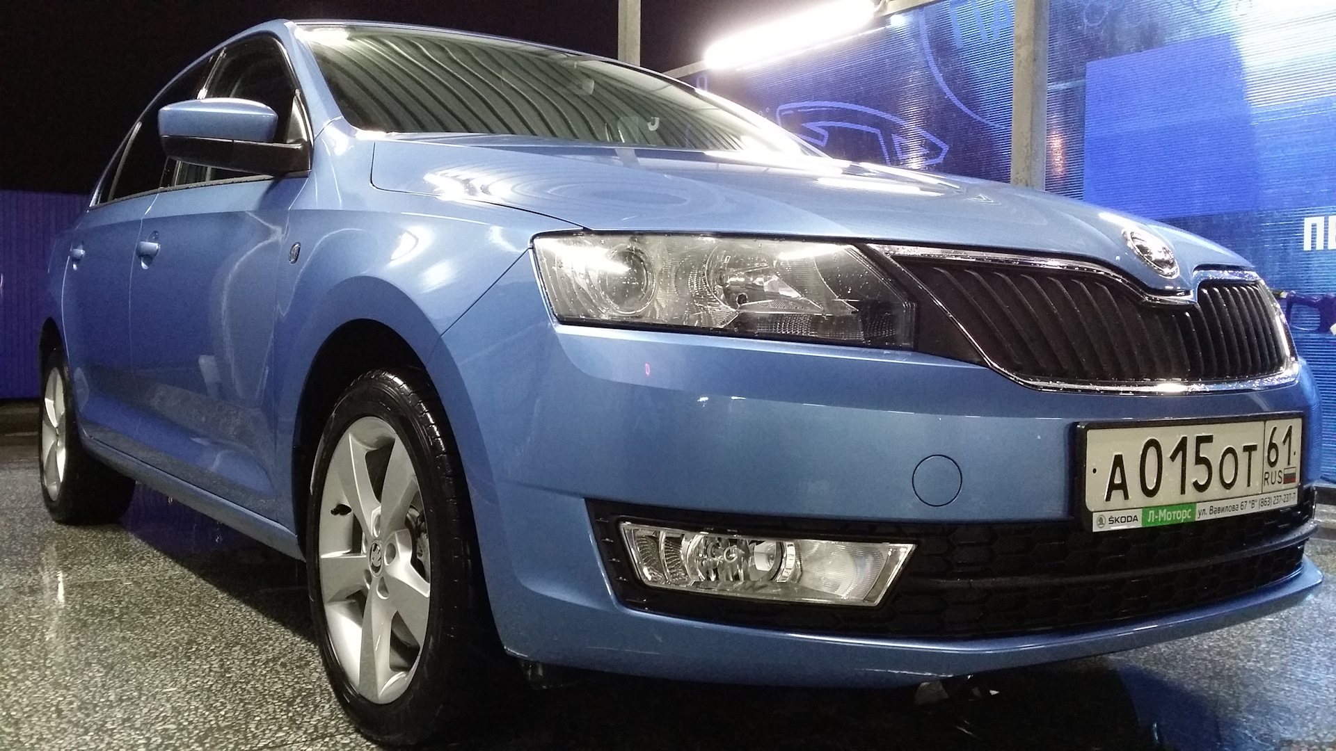 Skoda Rapid (1G) 1.6 бензиновый 2015 | Majestic ©™ MPI на DRIVE2