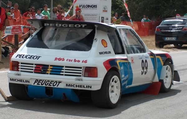 Peugeot 205 ралли