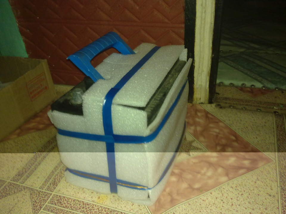 утепляем аккумулятор! — Lada 21102, 1,5 л, 1999 года | другое | DRIVE2