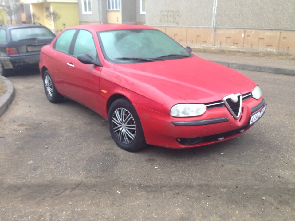 Первая запись и первый вопрос — Alfa Romeo 156, 1,8 л, 1999 года