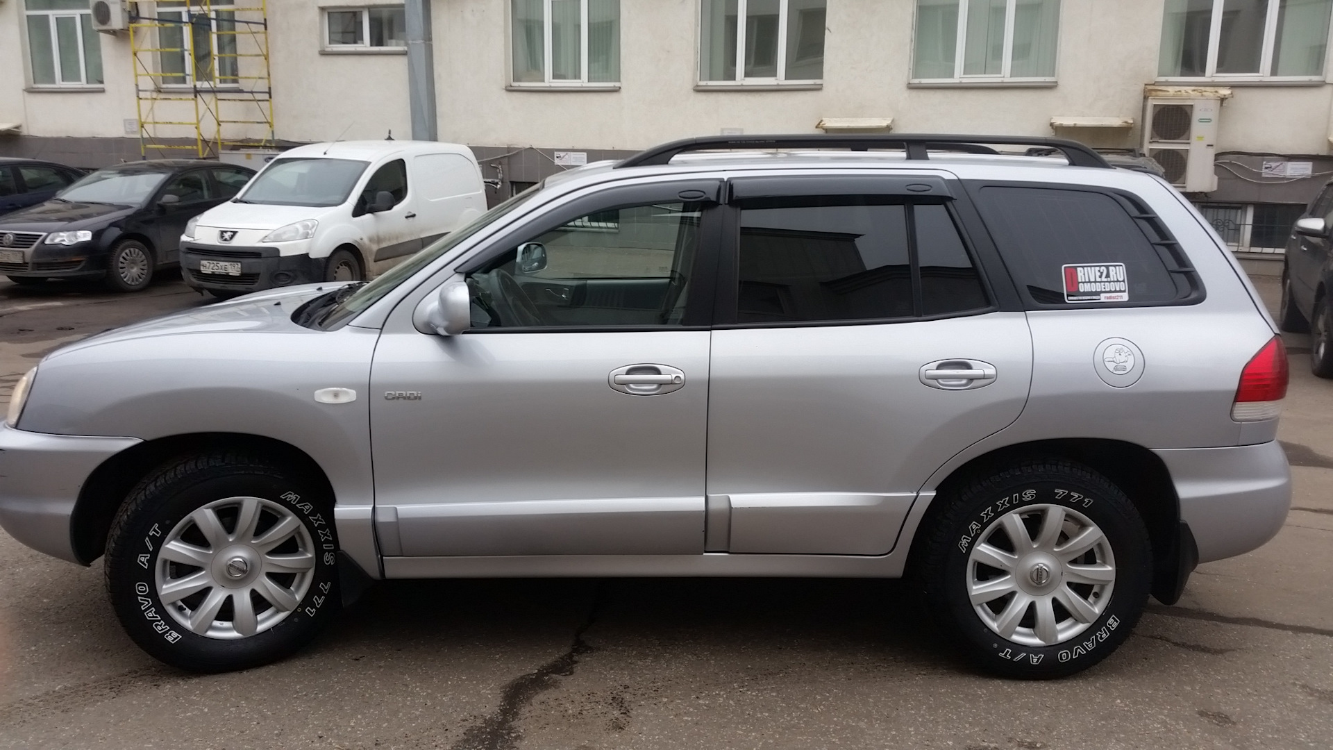 Максис АТ 771 Bravo — Hyundai Santa Fe (1G), 2 л, 2007 года | шины | DRIVE2