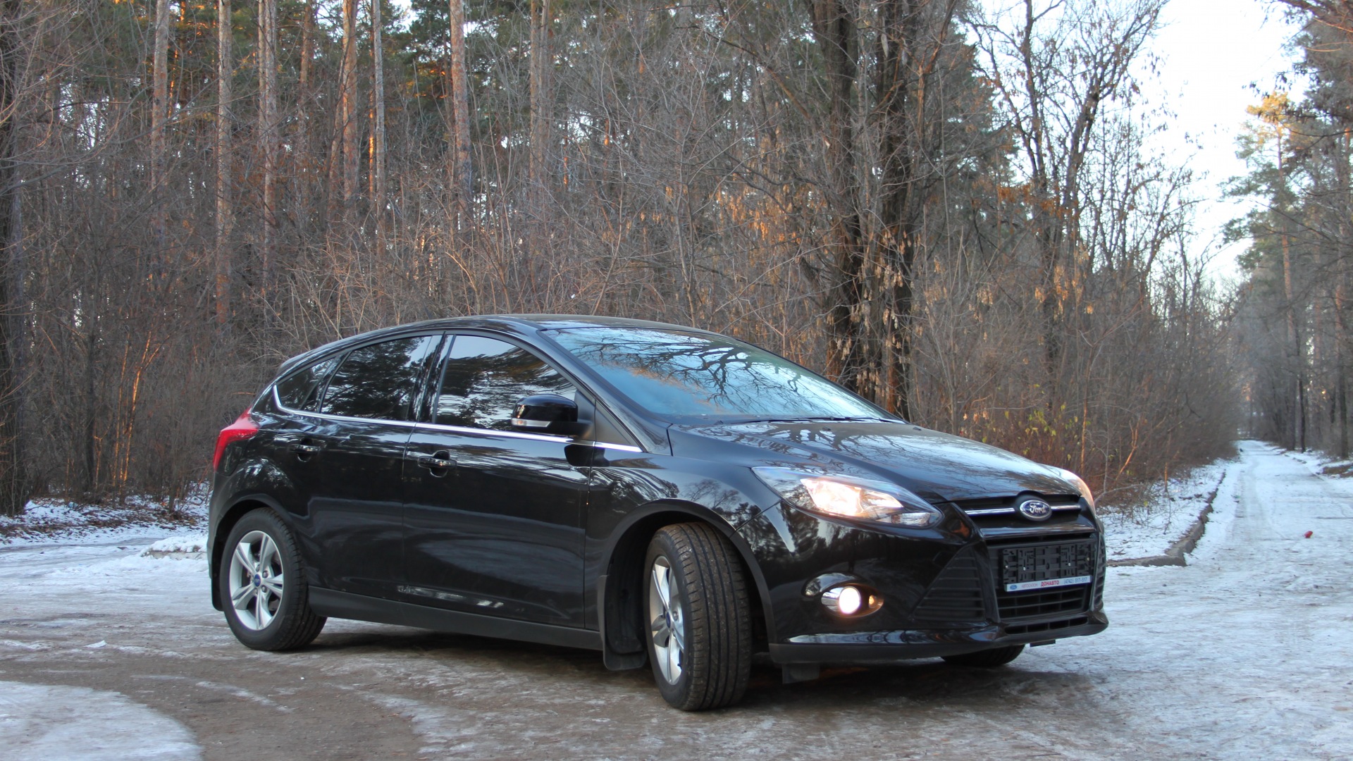 Ford Focus III 2014 черный