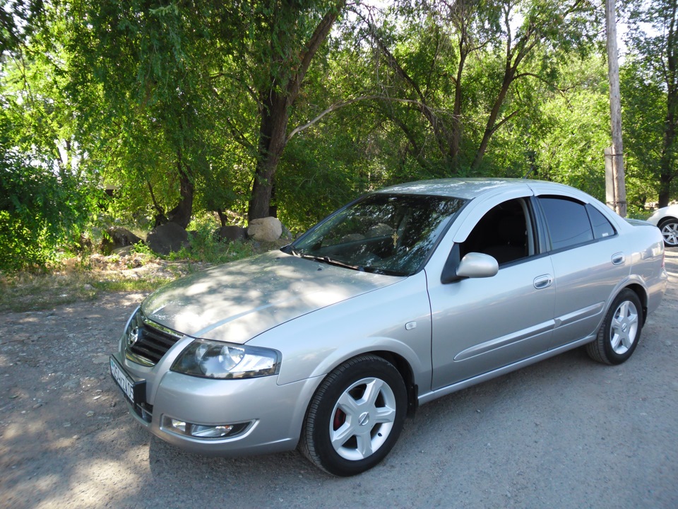 Покрасил дефлекторы — Nissan Almera Classic (B10), 1,6 л, 2008 года ...