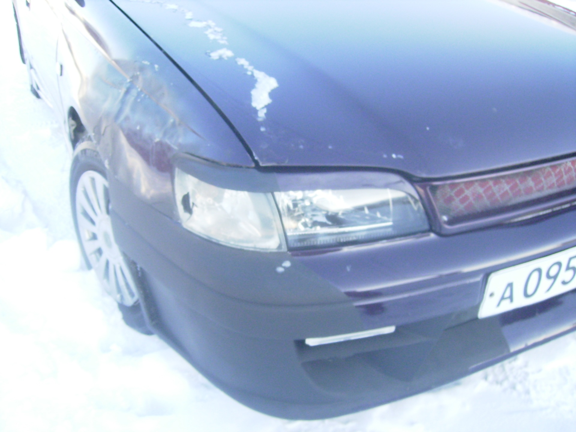 Bumper repair and styling - Toyota Carina E 16 liter 1993