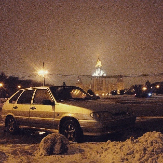 Скатались В Москву В целом не плохо, ( правда датчик уровня масла ...
