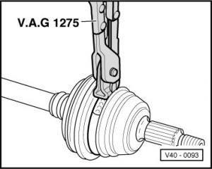 Хомуты для шлангов VAG + инструмент к ним — Volkswagen Passat B5, 1,8 л ...