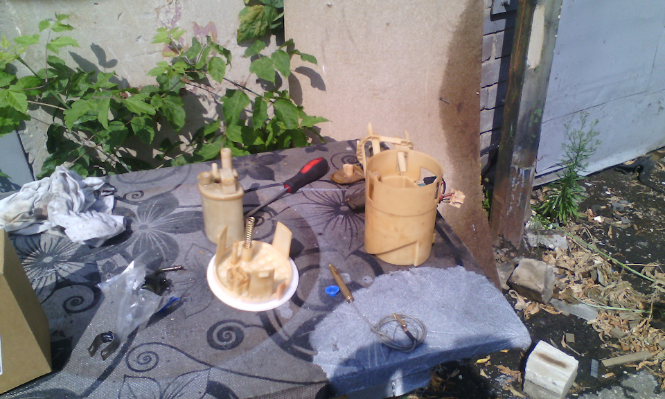 Замена топливного фильтра (наконец то и я) — Nissan Almera Classic (B10 ...