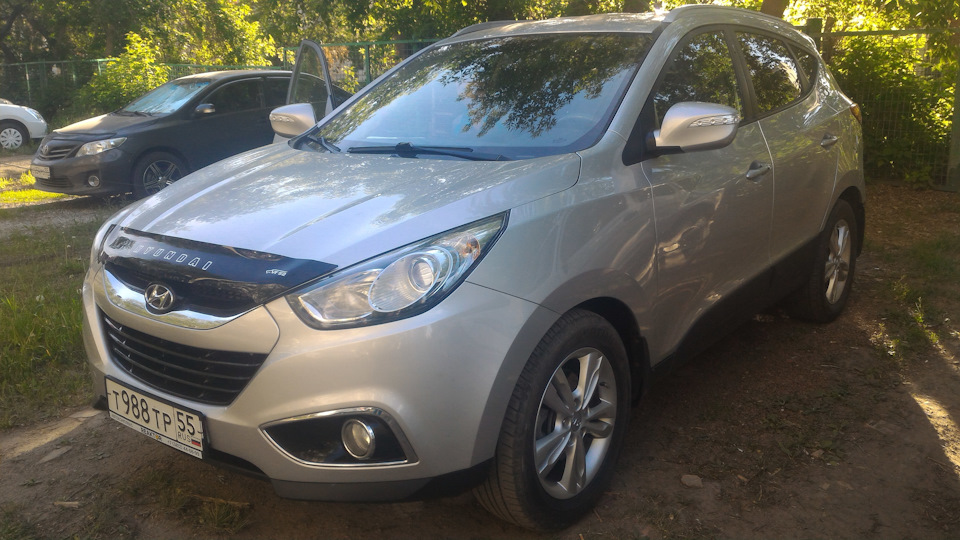 тормозные колодки. — Hyundai ix35, 2 л, 2010 года | расходники | DRIVE2