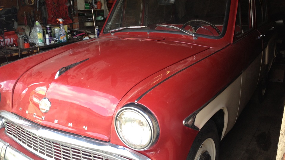 Книги по ремонту и обслуживанию Москвич 402-407. — Москвич 403, 1,4 л ...