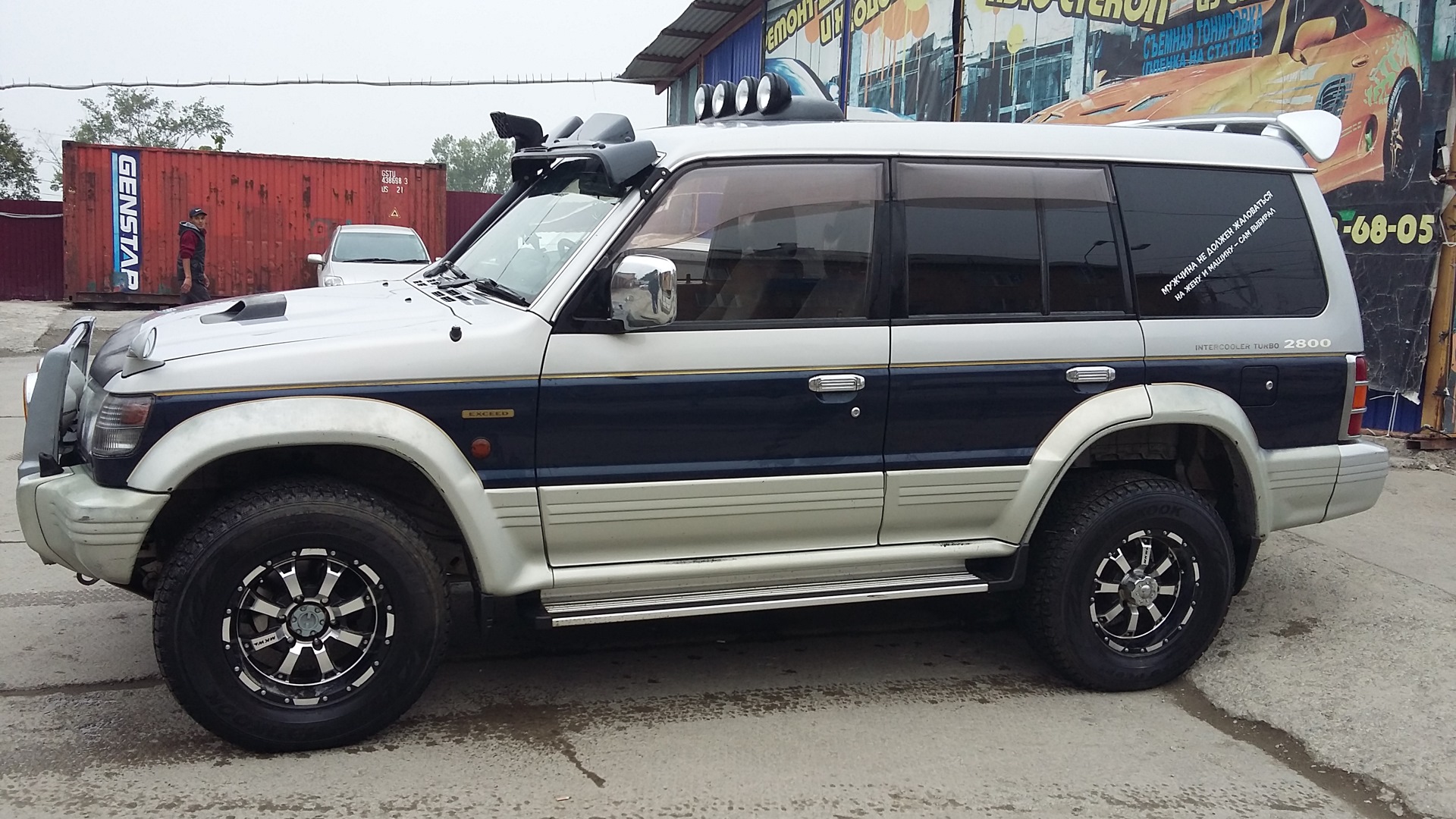 Mitsubishi Pajero (2G) 2.8 дизельный 1996 | Еврей на DRIVE2