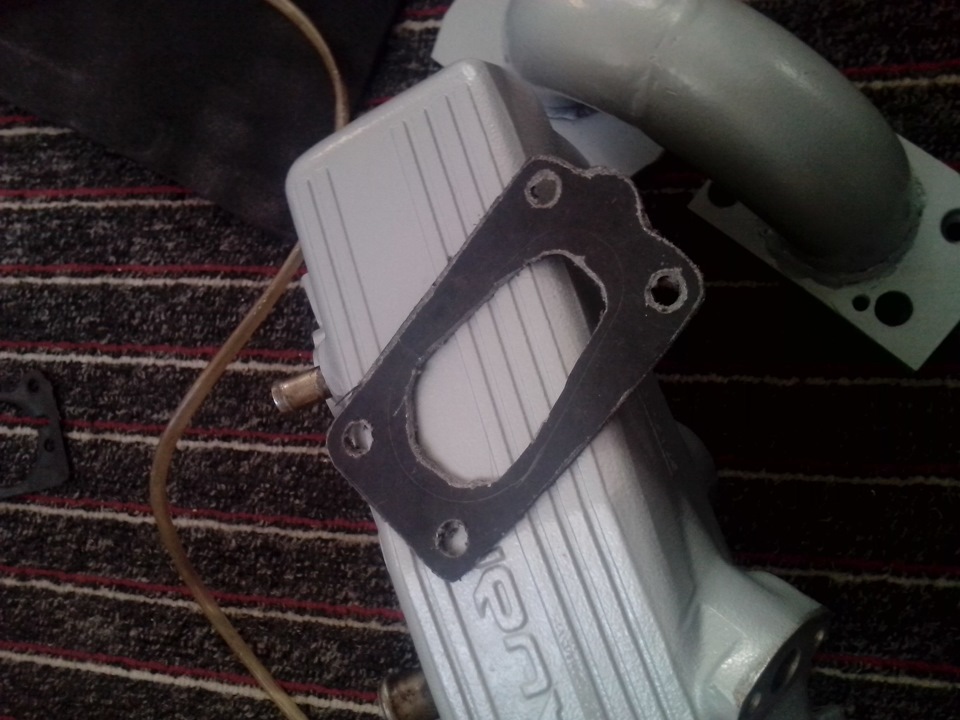 Доработка впускного коллектора под ДЗ ВАЗ — Audi 80 (B3), 1,8 л, 1989 ...