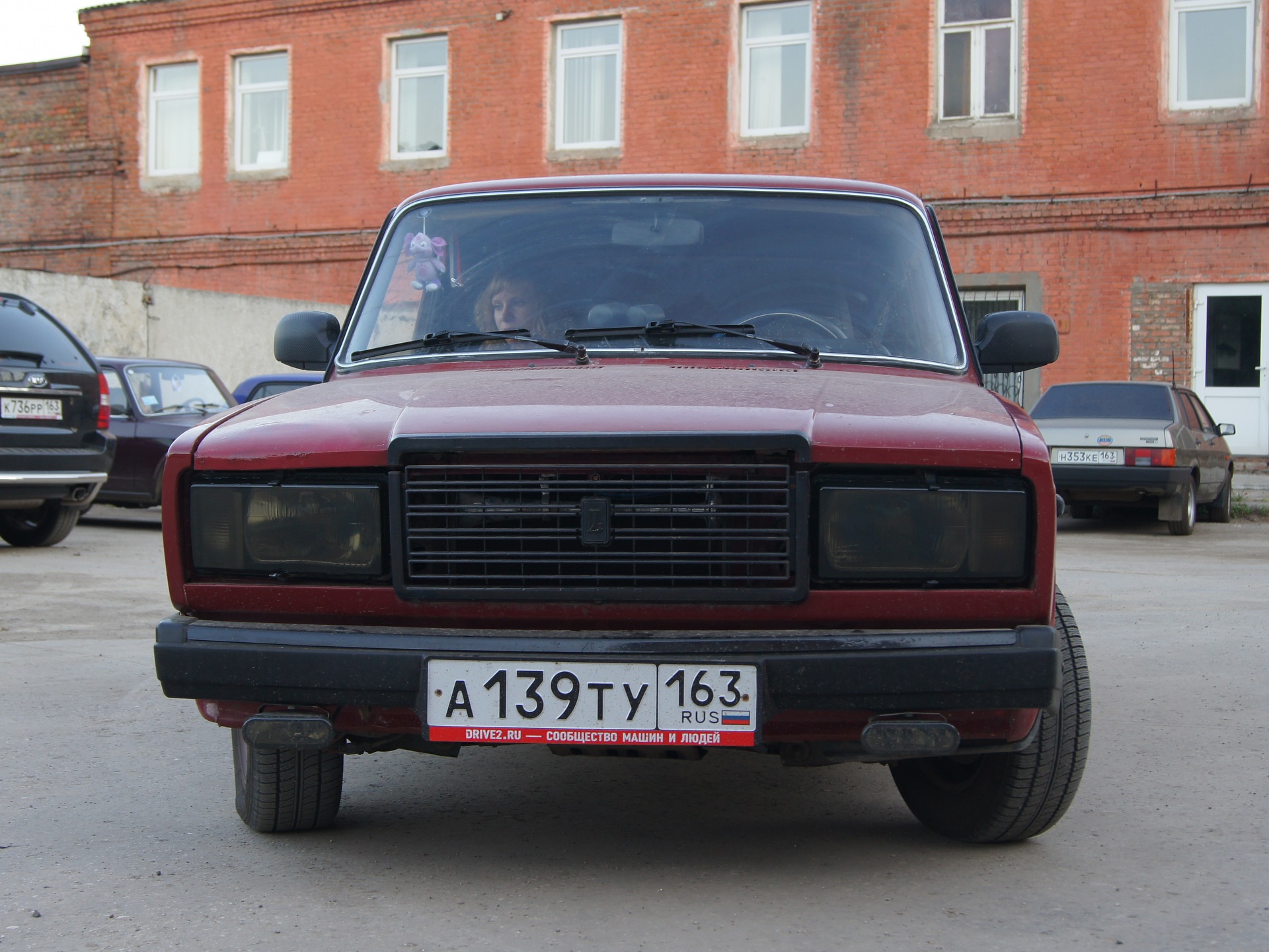 Черные глаза — Lada 2107, 1,5 л, 1991 года | тюнинг | DRIVE2