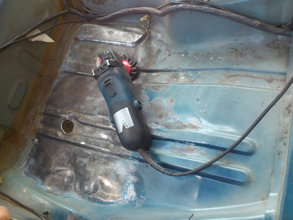 1.Замена радиатора печки. Восстановление пробки днища — Peugeot 405, 1 ...