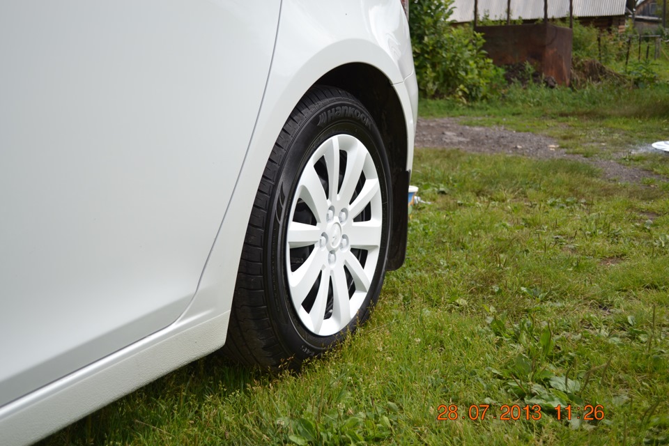 Колпаки красим? Да! — Chevrolet Cruze Hatchback, 1,6 л, 2012 года ...